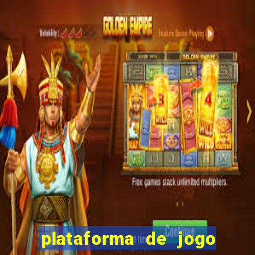 plataforma de jogo nova pagando